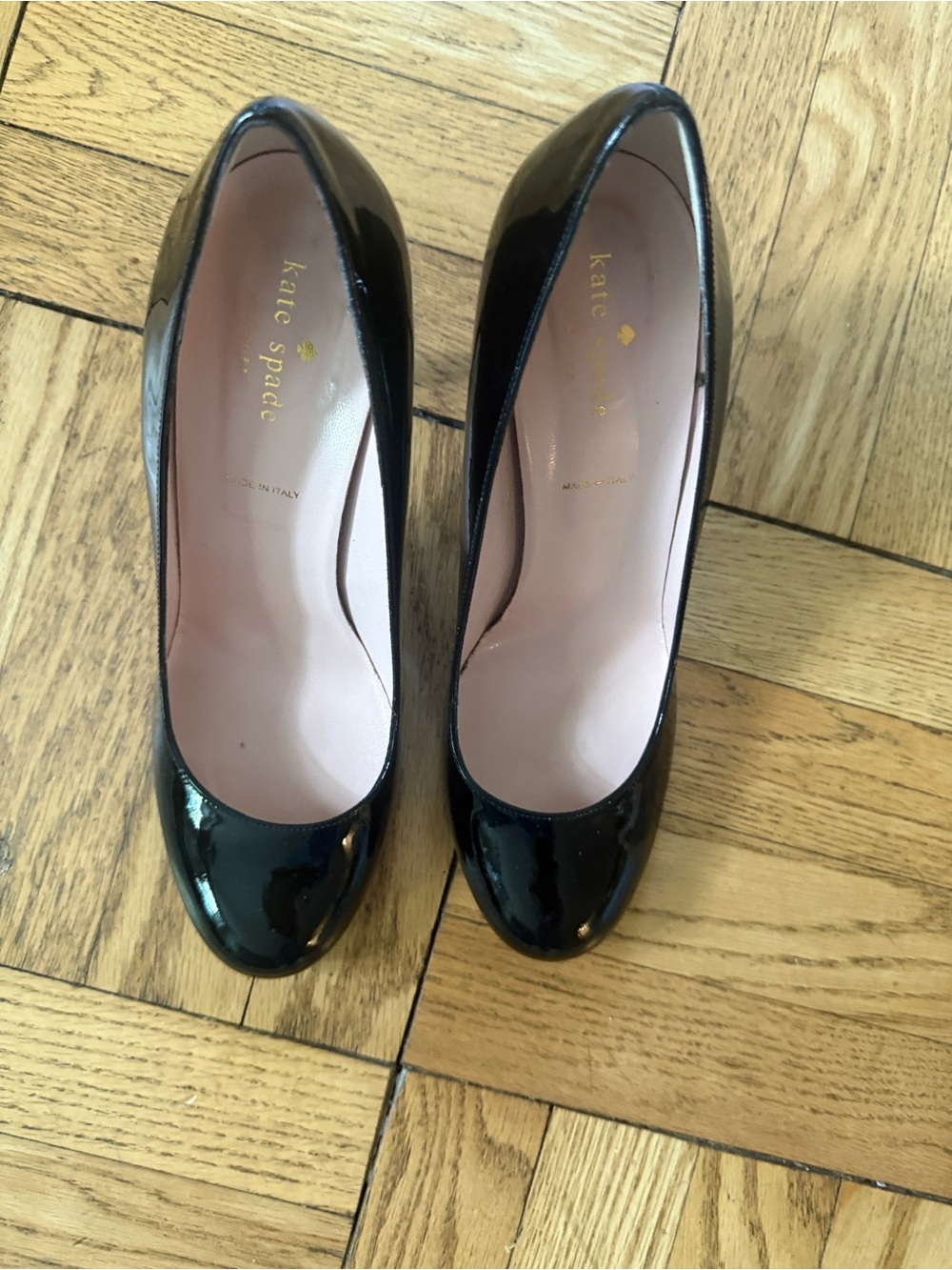 kate spade Black Patent Leather Heels - Picture 2 of 4